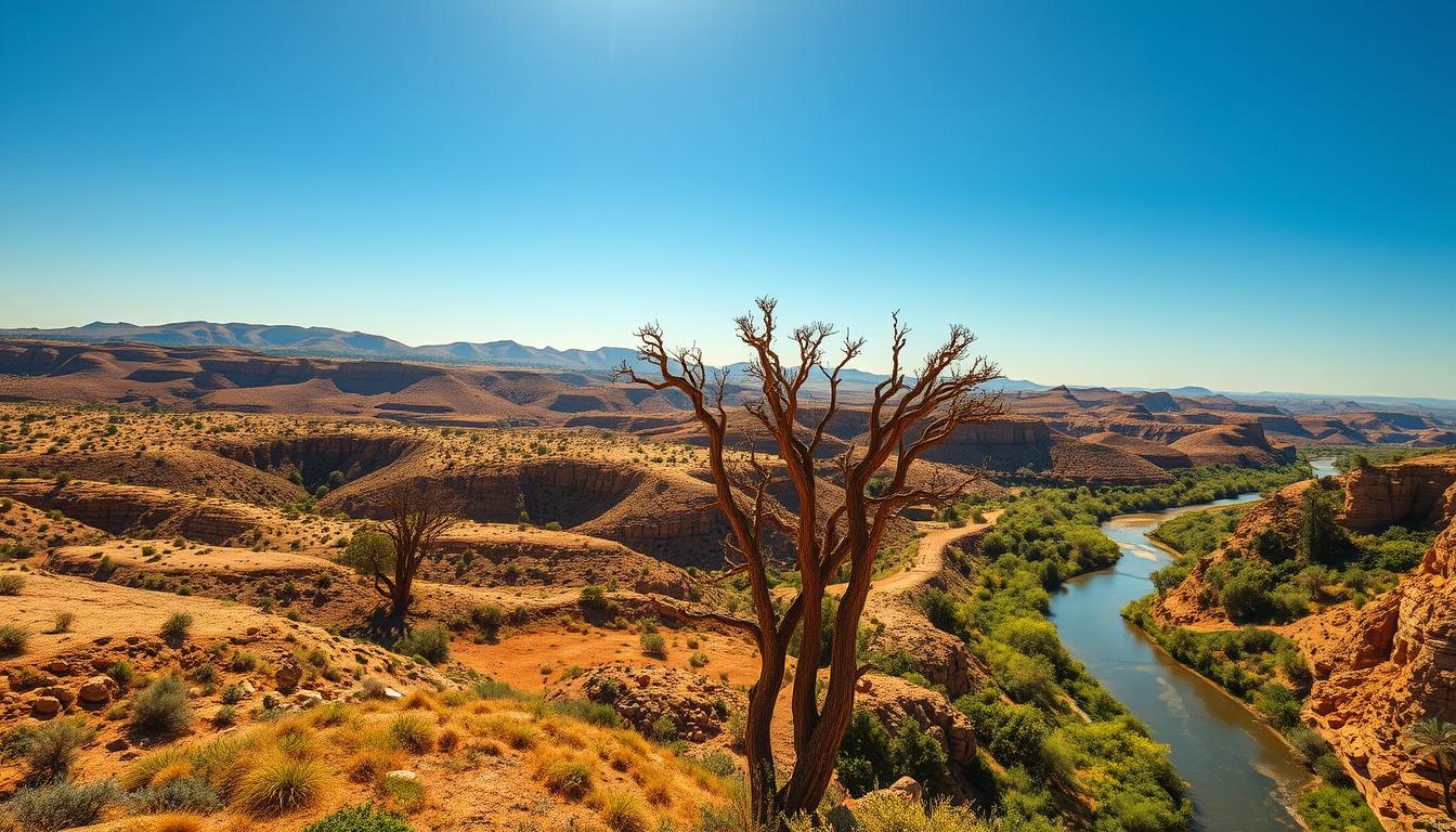 Landschaft östlich des Jordans – Biblisches Land
