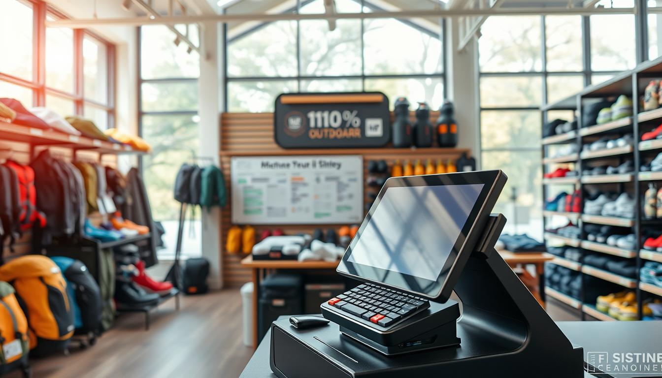 Kassensystem für Outdoor-Shop mit Sortimentsplanung