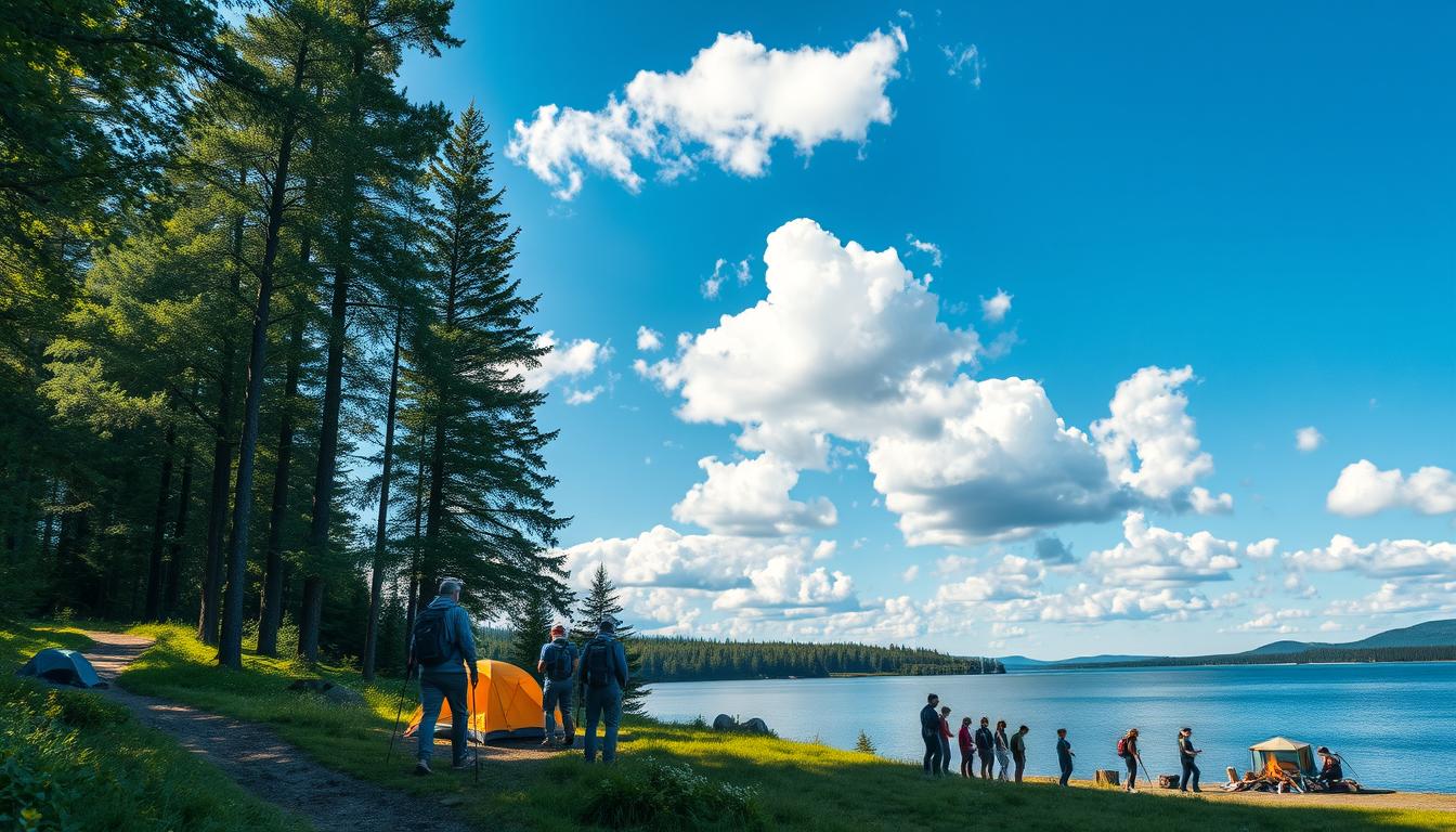 Outdoor-Aktivitäten Schweden Camping