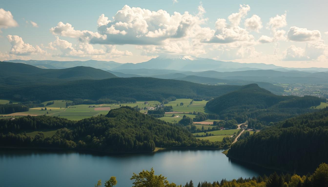 Panoramablick Wien Umgebung